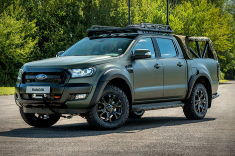Ricardo Militarized Ford Ranger Truck Ricardo Militarized Ford Ranger Truck