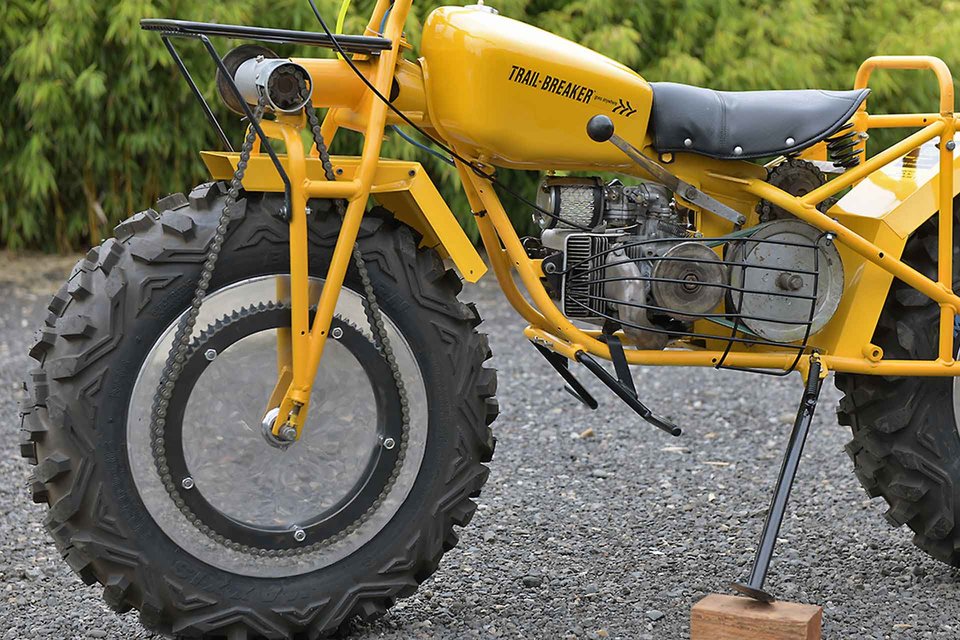 1970 Rokon Trail-Breaker Motorcycle | Uncrate