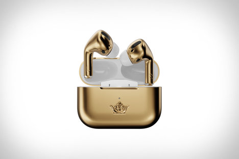 Caviar Gold Apple AirPods Pro Earphones Caviar Gold Apple AirPods Pro Earphones