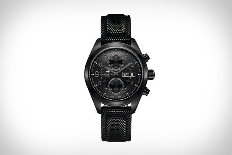 Reloj Hamilton Field Auto Chrono Full Black