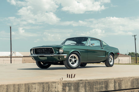 Restaurado 1968 Bullitt Ford Mustang GT