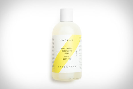 Detergente para ropa deportiva tangente