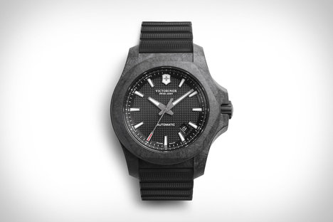 ビクトリノックススイスアーミーカーボンメカニカルウォッチ