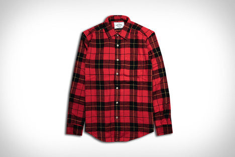 Portugiesisches Flanell Colorado Red Shirt