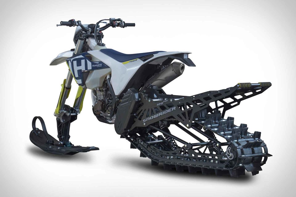 Snowrider Snowbike Kits | Uncrate