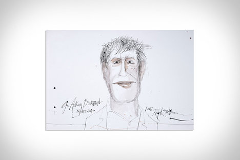 Ralph Steadman Anthony Bourdain卡尔姆打印