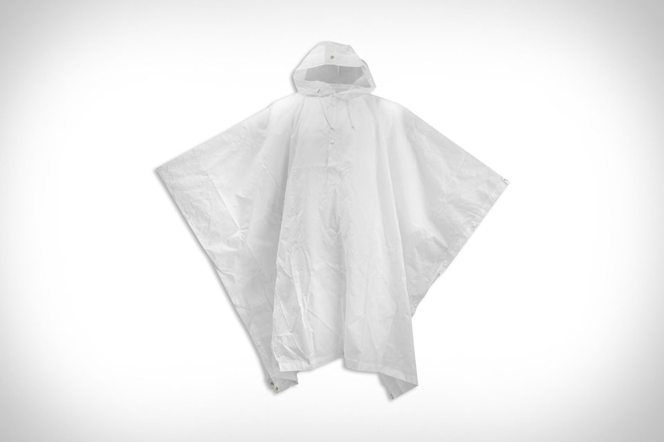 free shipping Genuine Swiss Army Sniper White Snow Camo waterproof Poncho NOS 