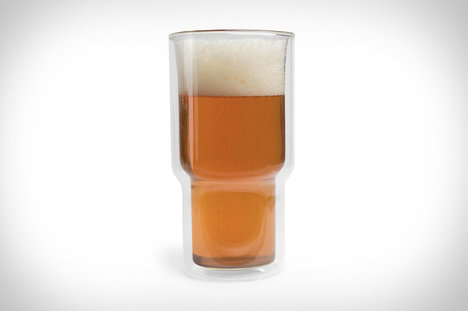 Verres à bière à double paroi