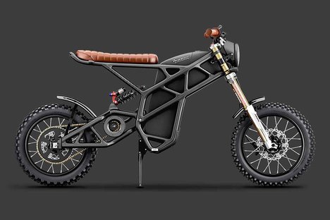 Denzel Truvor Carbon Fiber Electric Scrambler
