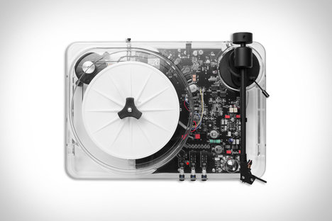 Gearbox Transparent Turntable