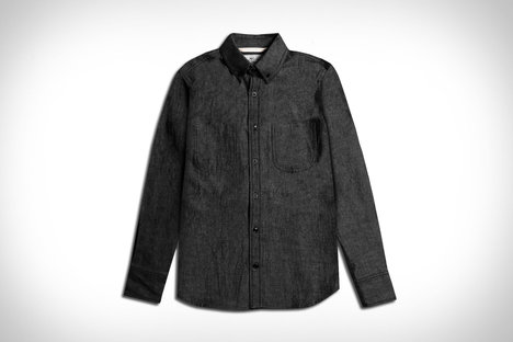 Rogue Territory x Uncrate Graustufen-Pullover-Shirt