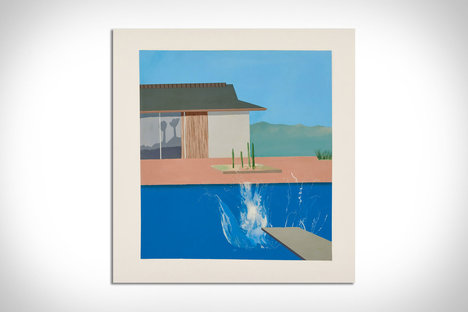 大卫·霍克尼的《飞溅》