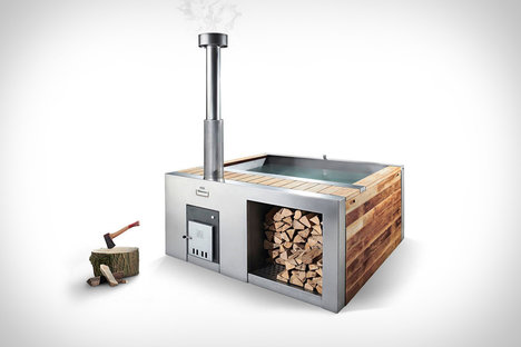 Tina caliente de leña Tubmarine