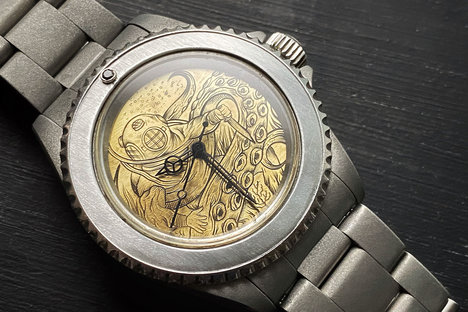 Mister Enthusiast x King Nerd Engraved Rolex Submariner Watch Mister Enthusiast x King Nerd Engraved Rolex Submariner Watch