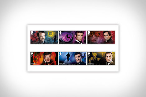 Royal Mail James Bond Stamps Royal Mail James Bond Stamps
