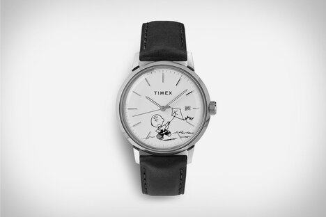 Timex x Peanuts Marlin Automatic Charlie Brown Watch Timex x Peanuts Marlin Automatic Charlie Brown Watch