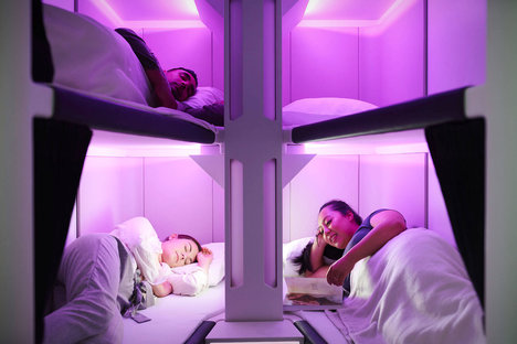 Air New Zealand Economy Sleeping Pods Air New Zealand Economy Sleeping Pods