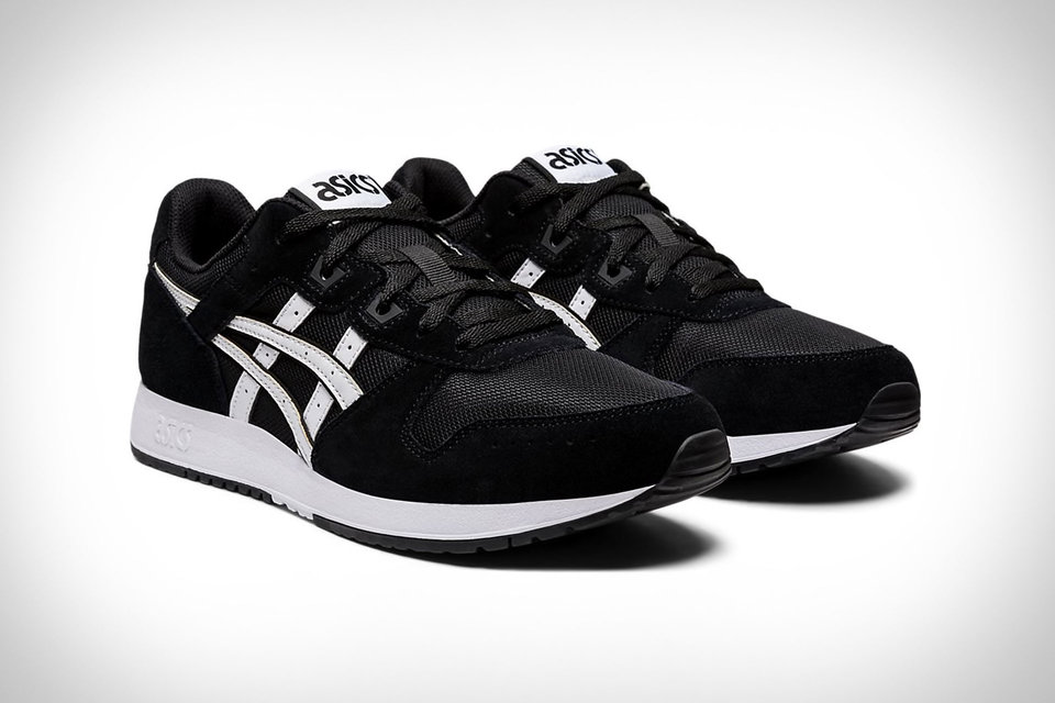 asics lyte classic black mink