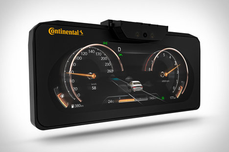 Continental x Genesis 3D Gauge Display Continental x Genesis 3D Gauge Display
