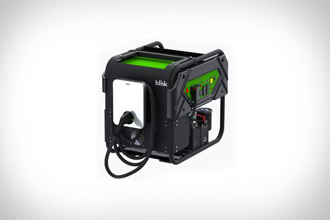 Chargeur de véhicule électrique d&#39;urgence Blink