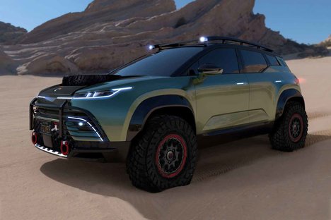 Fisker Ocean Force E SUV Fisker Ocean Force E SUV