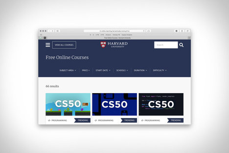 Harvard University Free Online Courses Harvard University Free Online Courses
