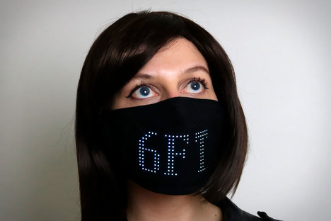 LED Matrix Face Mask LED Matrix Face Mask