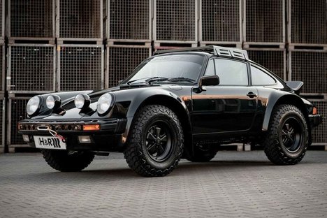 Porsche Syberia RS Rally Car