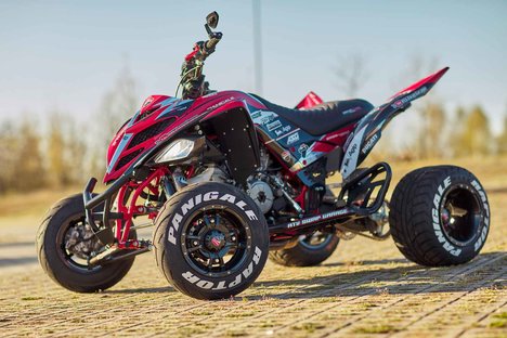 ASG Yamaha Raptor Ducati Panigale ATV ASG Yamaha Raptor Ducati Panigale ATV