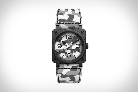 Bell & Ross BR 03-92 White Camo Watch Bell & Ross BR 03-92 White Camo Watch