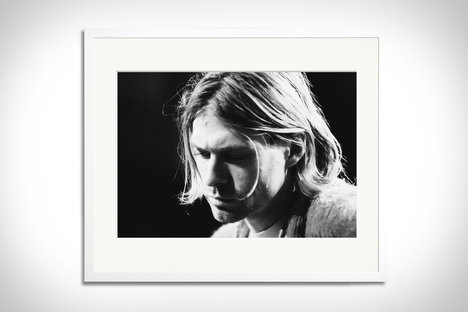 Kurt Cobain Framed Print Kurt Cobain Framed Print