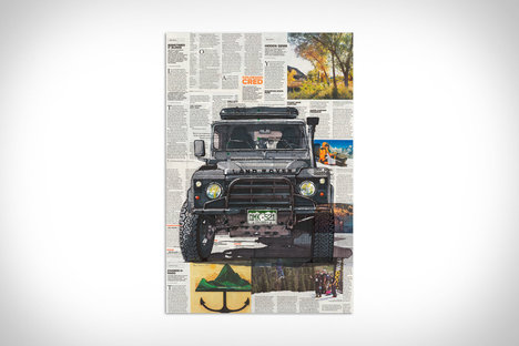 Land Rover Art Print Land Rover Art Print