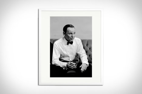 Sinatra Drinking Framed Print Sinatra Drinking Framed Print