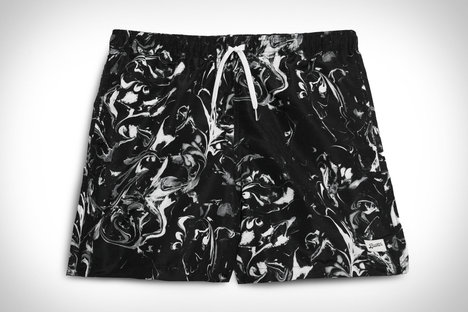 Bather Marble Swim Trunks Bather Marble Swim Trunks