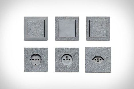 Sekhina Concrete Switches & Sockets Sekhina Concrete Switches & Sockets