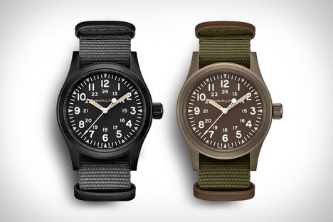 ハミルトンカーキフィールドメカニカルウォッチ