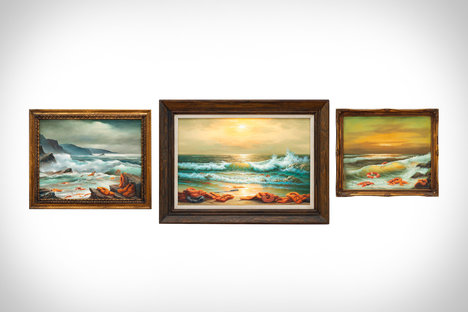 Banksy's Mediterranean Sea View 2017 Banksy's Mediterranean Sea View 2017