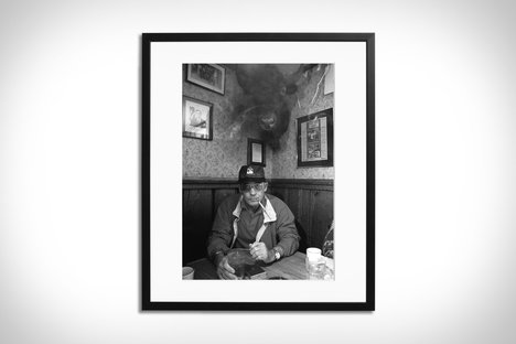 Hunter S. Thompson at The Woody Creek Framed Print Hunter S. Thompson at The Woody Creek Framed Print