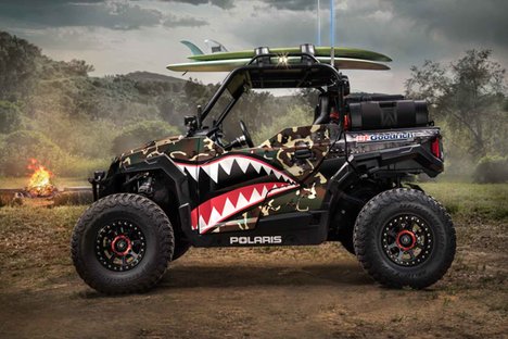 Jamie O'Brien Baja Surfari Polaris General UTV Jamie O'Brien Baja Surfari Polaris General UTV