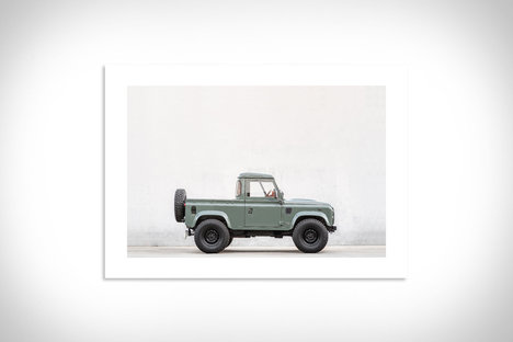 路虎皮卡艺术打印