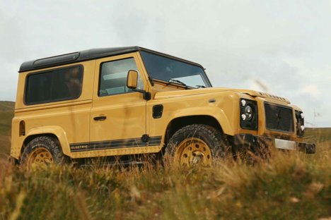 E.C.D. Tesla-Powered Defender SUV E.C.D. Tesla-Powered Defender SUV