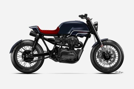 Panache Bushidan Kawasaki W 650 Motorrad