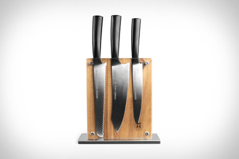 Schmidt Bros. Carbon Knife Block Set Schmidt Bros. Carbon Knife Block Set