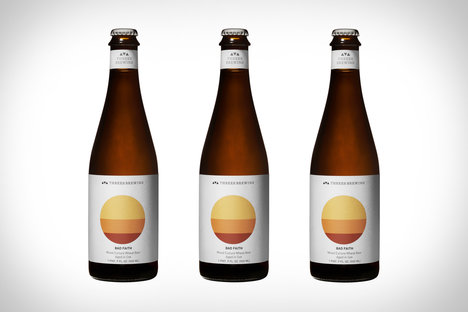 Threes Brewing Barrel-Aged Bad Faith Beer Threes Brewing Barrel-Aged Bad Faith Beer
