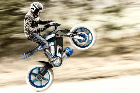 Yamaha H20 XT Water-Powered Motorcycle Concept Yamaha H20 XT Water-Powered Motorcycle Concept