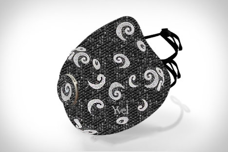 イベルダイヤモンドをちりばめたフェイスマスク