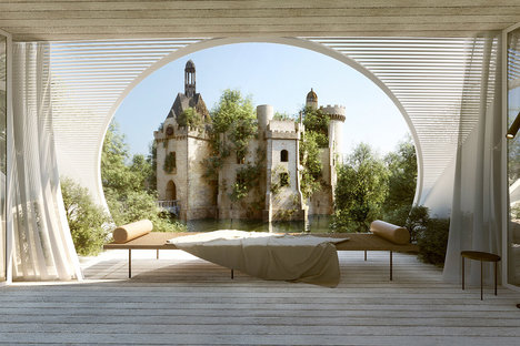 Modules de cabane dans les arbres Chateau Scope