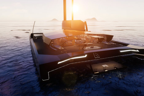 Nemesis One Hydrofoil Catamaran Nemesis One Hydrofoil Catamaran