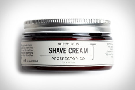 Prospector Co. Burroughs Shave Cream Prospector Co. Burroughs Shave Cream