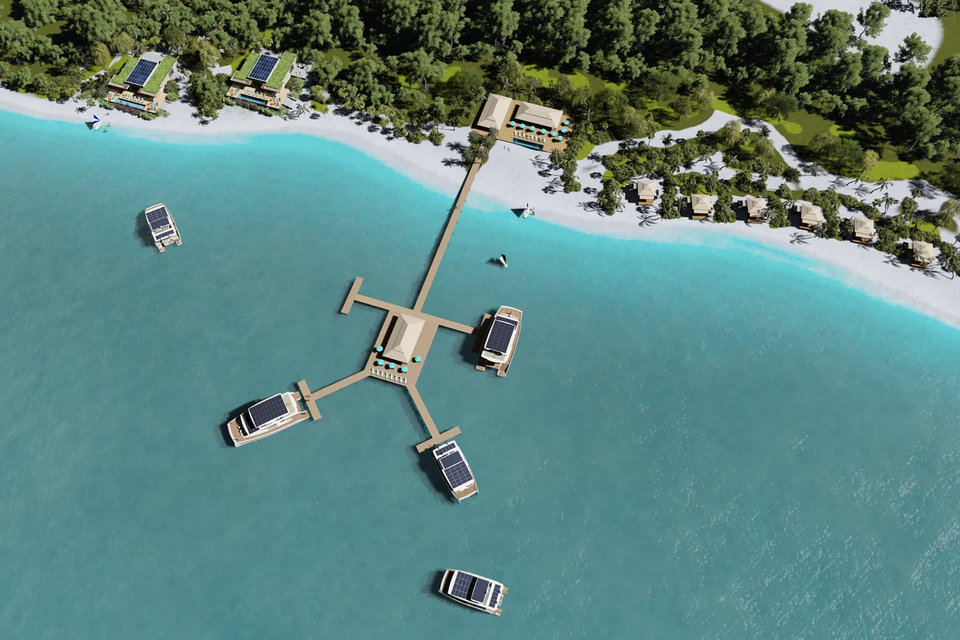 Silent-Yachts Catamaran Resort Concept | Uncrate